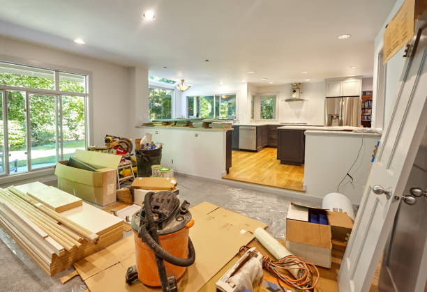 Professional Kitchen Island Installation technician working in Oldsmar, FL